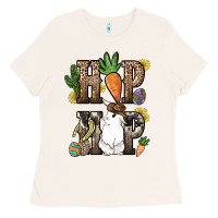 Bone Hip hop Easter Bunny Easter Day Ladies Tee - HowdyJamesFarm