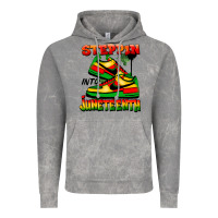 Cloud Rock steppin' into juneteenth Vintage Hoodie - FaDigitalArtStudio