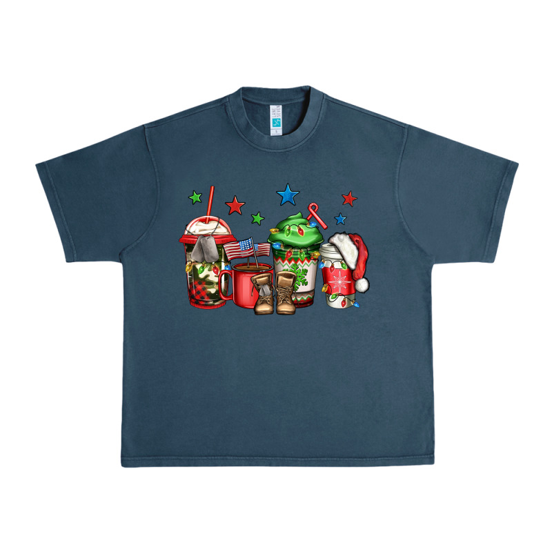 Army Christmas Coffee Urban Heavy Tee by Jasminsmagicworld | Teevron