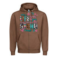 Chestnut when life gives you more than you can stand kneel Zipper Hoodie - AdoDesignShop