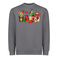 Storm strawberry coffee cups Heavyweight Sweatshirt - AdoDesignShop