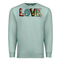 Seafoam love christmas gemstone Premium Sweatshirt - AdoDesignShop