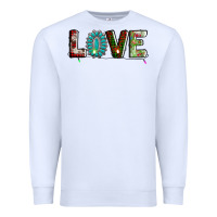 White love christmas gemstone Premium Sweatshirt - AdoDesignShop