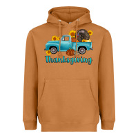 Meerkat thanksgiving truck turkey Heavyweight Hoodie - AdoDesignShop