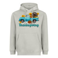 Moon Dust thanksgiving truck turkey Heavyweight Hoodie - AdoDesignShop