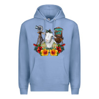 Colony Blue farm life sheep Premium Hoodie - SublimationCraftShop