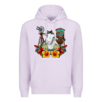Lilac farm life sheep Premium Hoodie - SublimationCraftShop