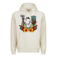 Oatmeal Heather farm life sheep Premium Hoodie - SublimationCraftShop