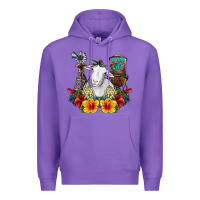Purple farm life sheep Premium Hoodie - SublimationCraftShop