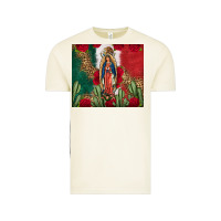 Vintage Arctic Our Lady Of Guadalupe Mexican Flag Roses Cactus Vintage Tee - FaDigitalArtStudio