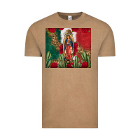 Vintage Coffee Our Lady Of Guadalupe Mexican Flag Roses Cactus Vintage Tee - FaDigitalArtStudio