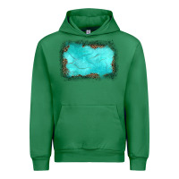 Emerald gemstone leopard background Urban Hoodie - JahusDesignShop