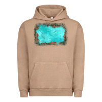 Pigment Burro gemstone leopard background Urban Hoodie - JahusDesignShop