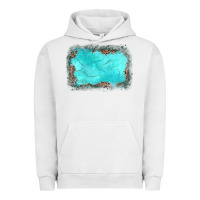Pigment Lunar Rock gemstone leopard background Urban Hoodie - JahusDesignShop