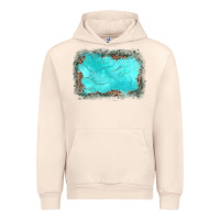 Sandshell gemstone leopard background Urban Hoodie - JahusDesignShop