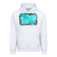 White gemstone leopard background Urban Hoodie - JahusDesignShop