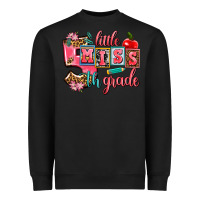 Black little miss 5 th grade Heavyweight Sweatshirt - AdoDesignShop