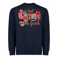 Navy little miss 5 th grade Heavyweight Sweatshirt - AdoDesignShop