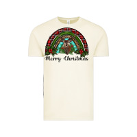 Vintage Arctic reindeer rainbow christmas Vintage Tee - RanaPortraitStore