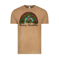 Vintage Camel reindeer rainbow christmas Vintage Tee - RanaPortraitStore