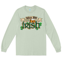 Matcha wee bit irish st patrick's day Long Sleeve Tee - FaDigitalArtStudio