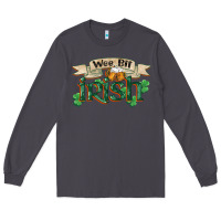 Smoke wee bit irish st patrick's day Long Sleeve Tee - FaDigitalArtStudio