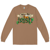 Toasted Coconut wee bit irish st patrick's day Long Sleeve Tee - FaDigitalArtStudio