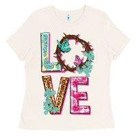 Bone Love crown of the thorns Easter Day Ladies Tee - HowdyJamesFarm