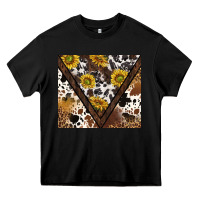 Black western sunflowers and cowhide tumbler tbs Heavy Core Tee - TumblerDesignByShophia