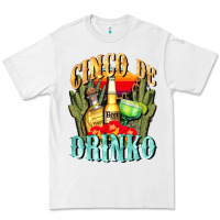 White cinco de drinko cinco de mayo Premium Tee - CowGirlArtShop