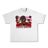 My Dog Is My Valentine's Day Urban Heavy Tee | Teevron