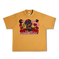 Peanut Butter My dog is my Valentine's Day Urban Heavy Tee - FaDigitalArtStudio