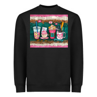 Black teacher coffee cups Heavyweight Sweatshirt - AdoDesignShop