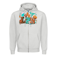 Dove Grey lpn fall nurse with Zipper Hoodie - AdoDesignShop