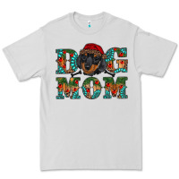 Dove Grey christmas dog mom dachshund Premium Tee - RanaPortraitStore