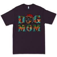 Plum christmas dog mom dachshund Premium Tee - RanaPortraitStore