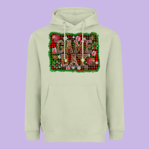 Game Day Christmas Heavyweight Hoodie Designed By Adodesignshop