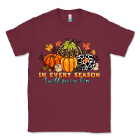 Burgundy in every season i will praise him Classic Tee - CowGirlArtShop