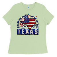 Matcha texas 4th of july Ladies Tee - CowGirlArtShop