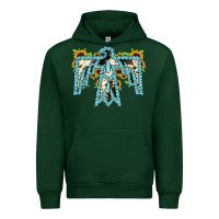 Foreset Green thuhderbird Urban Hoodie - JahusDesignShop