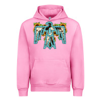 Fuchsia Pink thuhderbird Urban Hoodie - JahusDesignShop