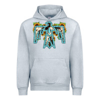 Heather Grey thuhderbird Urban Hoodie - JahusDesignShop