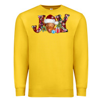 Lemon joy christmas heifer Premium Sweatshirt - AdoDesignShop