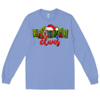Colony Blue christmas brother claus Long Sleeve Tee - FaDigitalArtStudio