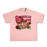 Salmon Broken heart club Urban Heavy Tee - FaDigitalArtStudio