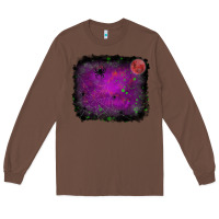 Chestnut halloween backround moon Long Sleeve Tee - RanaPortraitStore