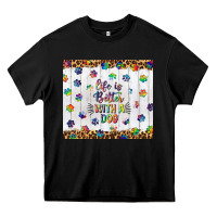 Black life is better with a dog tumbler tbs Heavy Core Tee - TumblerDesignByShophia