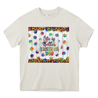 Cream life is better with a dog tumbler tbs Heavy Core Tee - TumblerDesignByShophia