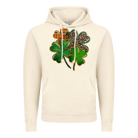 Vintage Artic leopard shamrock Vintage Hoodie - FaDigitalArtStudio