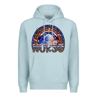 Blue Mist american nurse Premium Hoodie - SublimationCraftShop